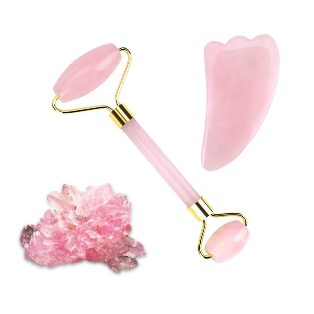 Rose Quartz Face Roller